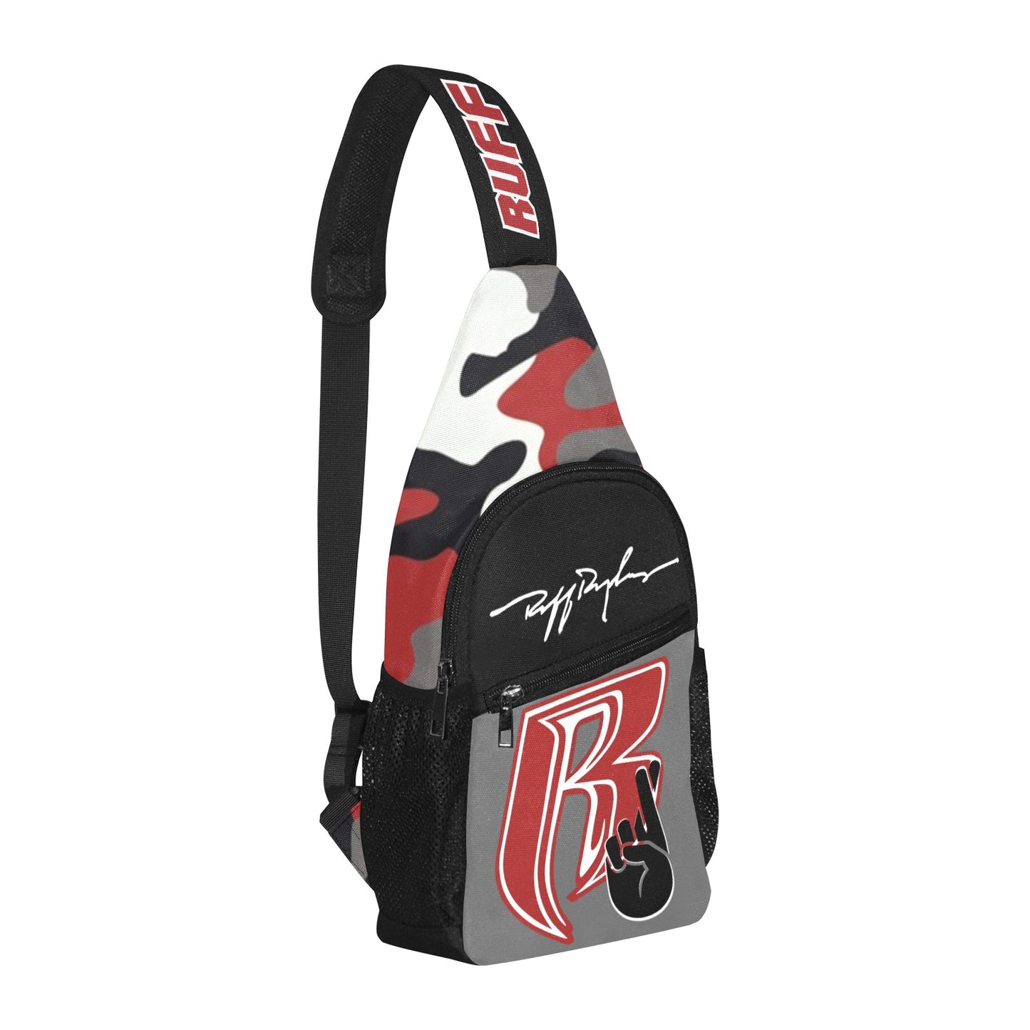 RR Crossbody Bag Red Camo