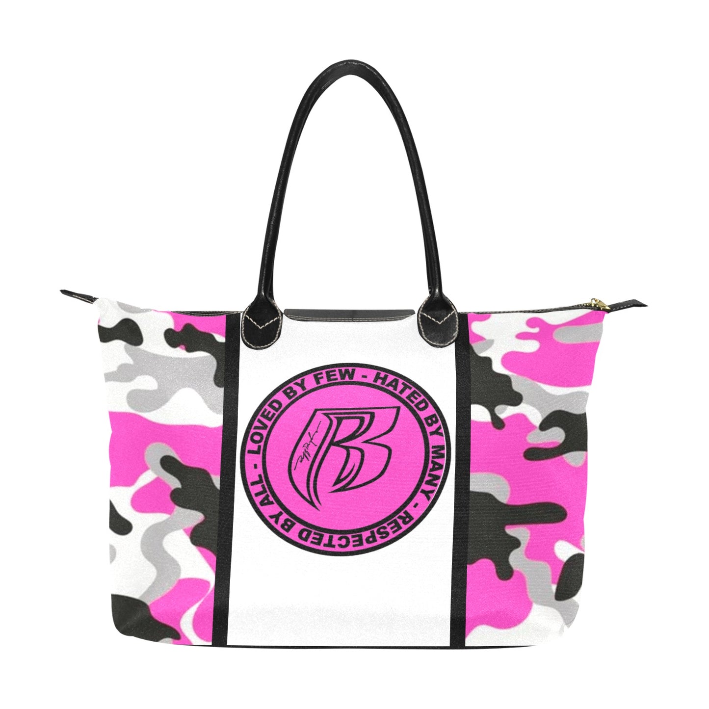 RR Lrg Handbag Pink Camo