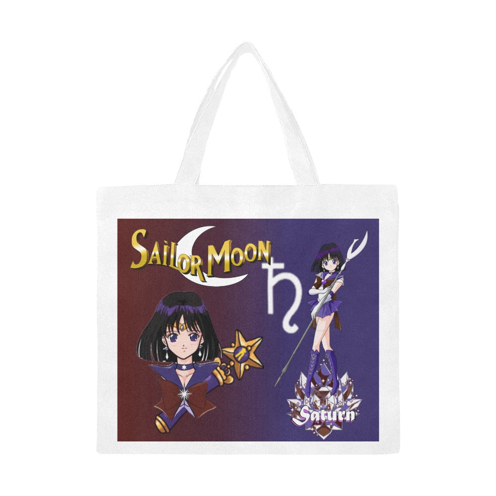 Sailor Saturn Canvas Beach Bag