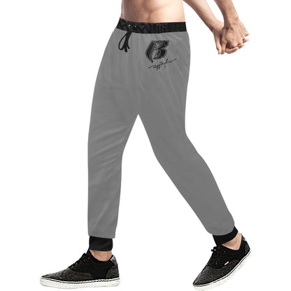 Mens Joggers Gry/Blk RR
