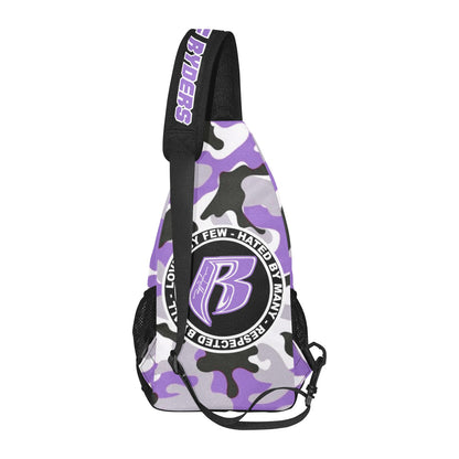 RR Crossbody Bag Purple Camo