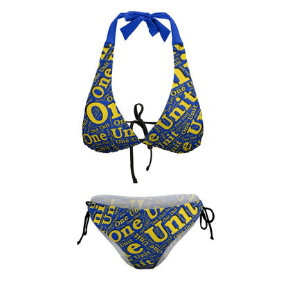 One Unit Plus Sized Bikini Halter 1