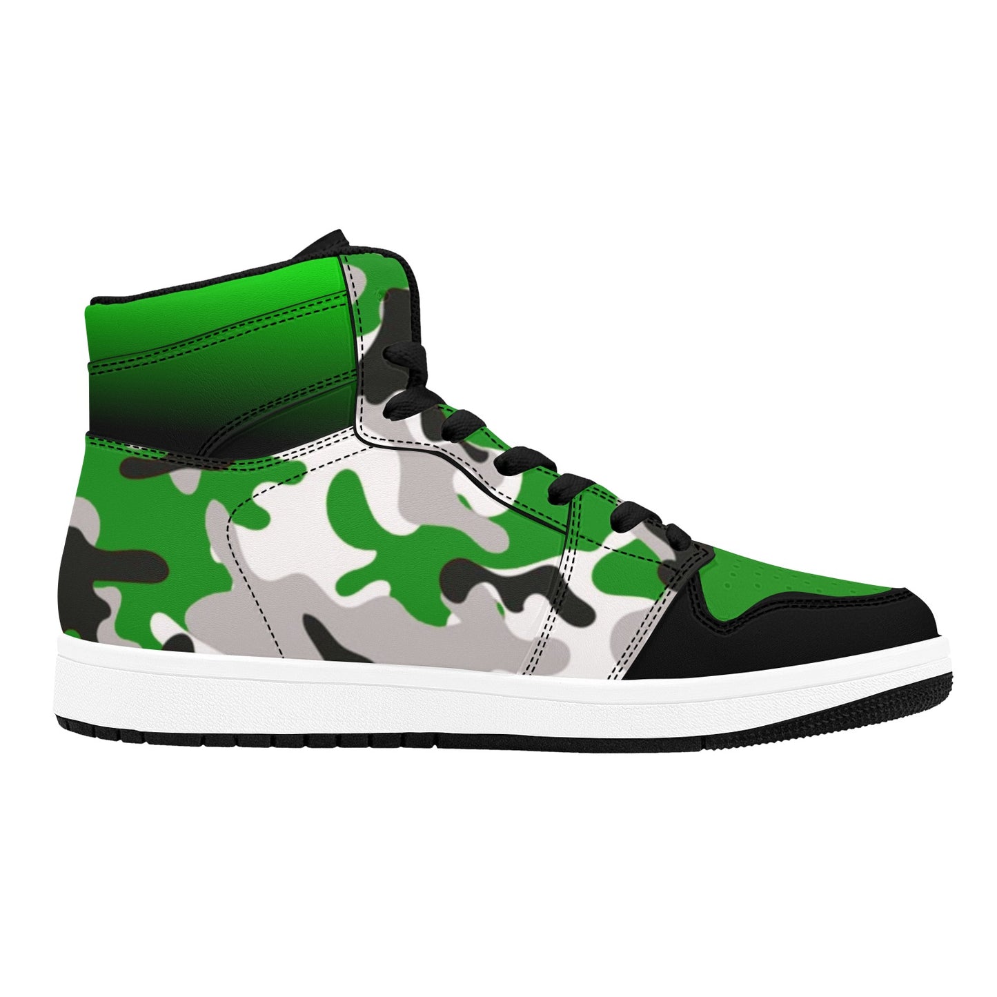 RR Green Camo High Top Sneakers