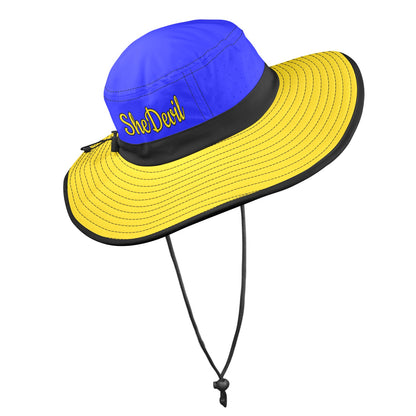 One Unit Wide Brim Bucket Hat