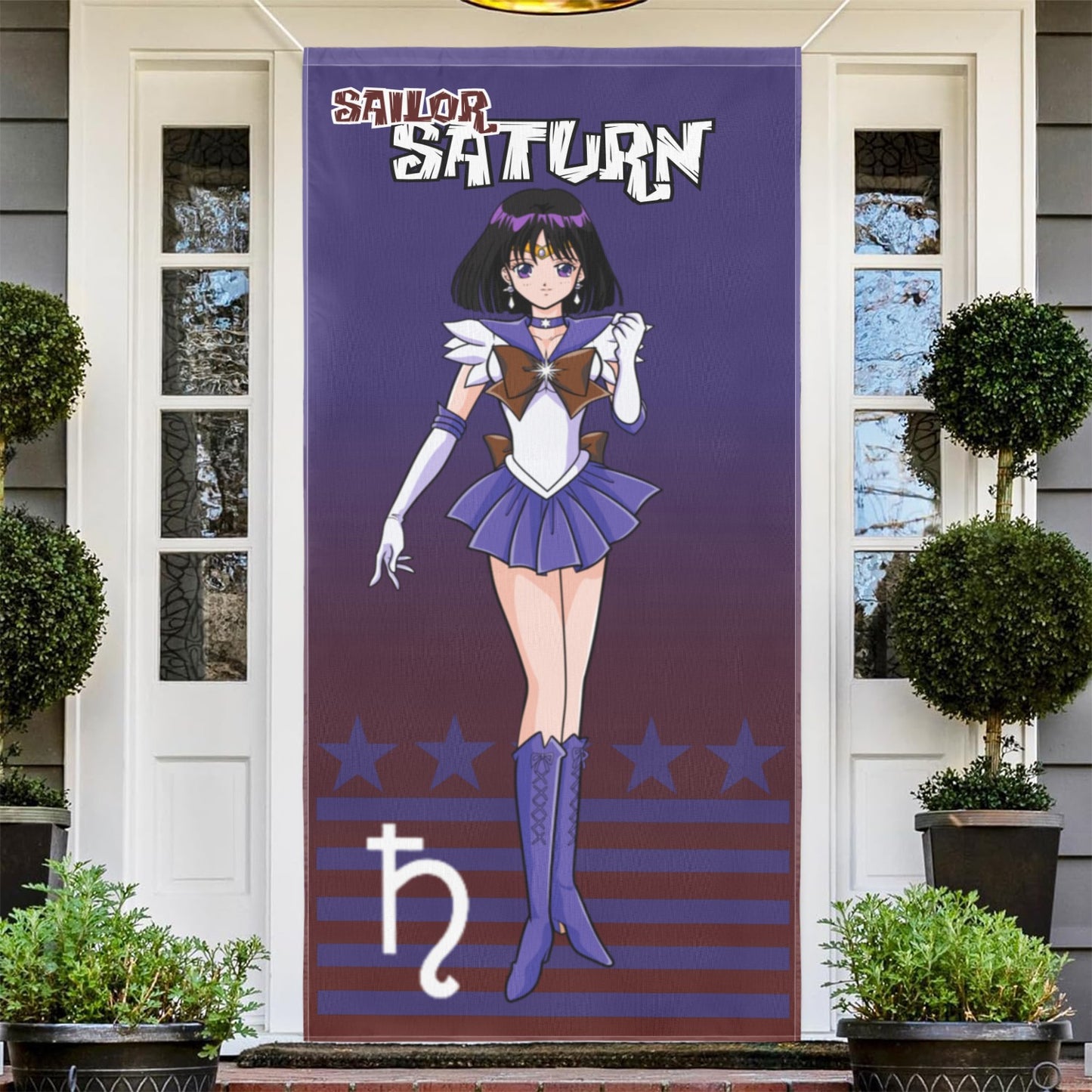 Sailor Saturn Room Banner Door Banner