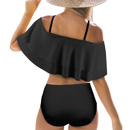 CMR Ruffled Off Shoulder Bikini