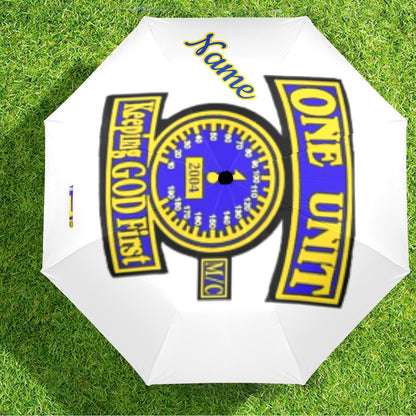 One Unit Semi-Automatic Foldable Umbrella