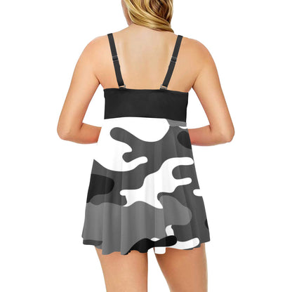 RR Swim Dress Camo