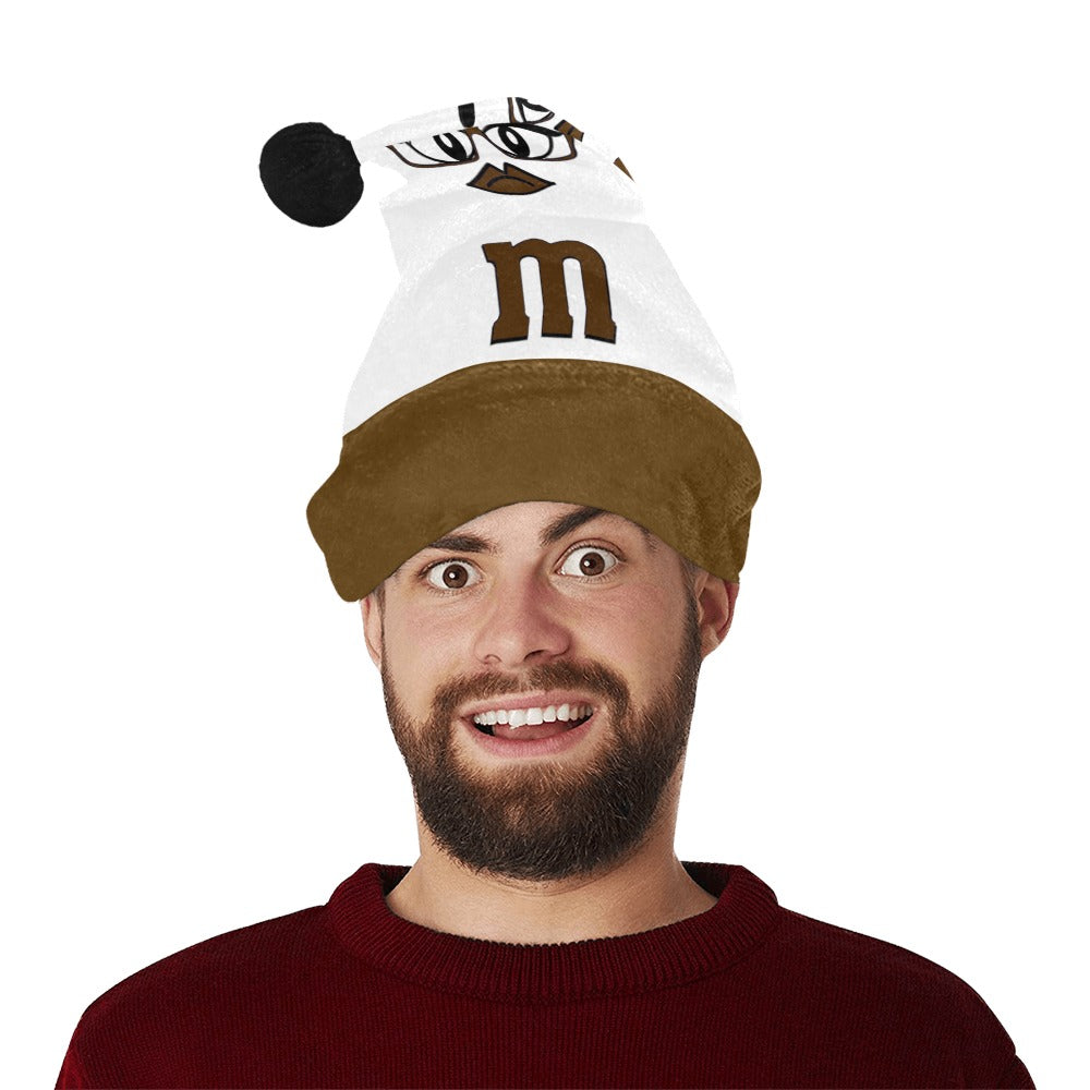 Santa Hat M&M Brown