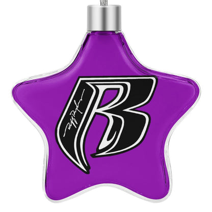 RR Christmas Hanging Star - Purple