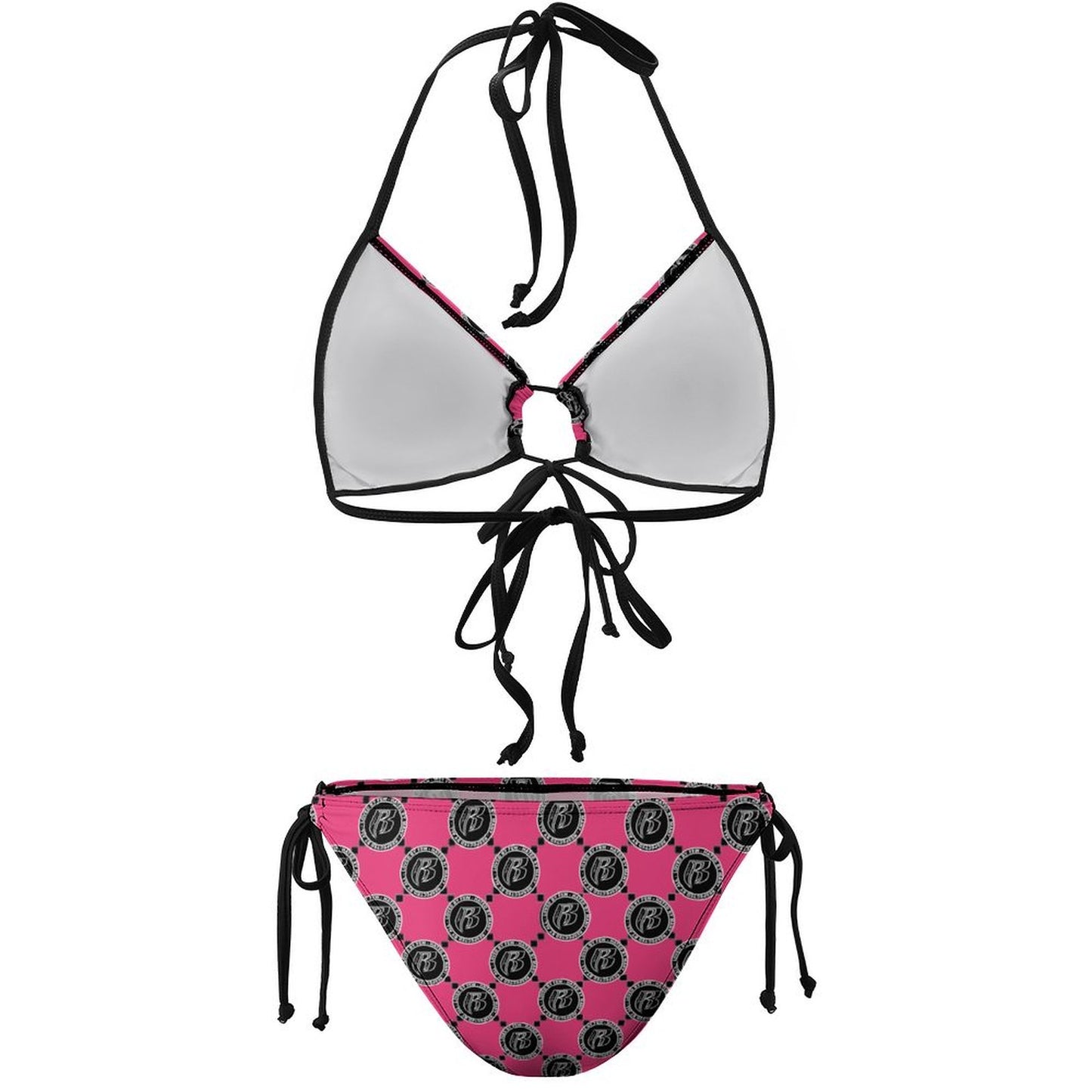 RR String Bikini Plus Size Pink RR Coin