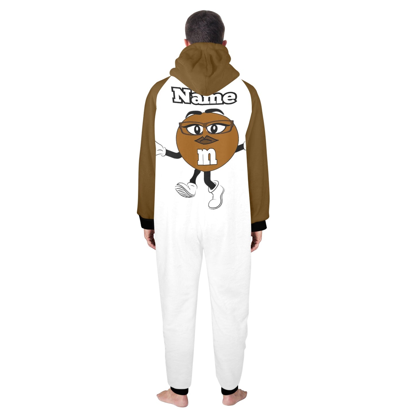 M&M Unisex Onesie Brown