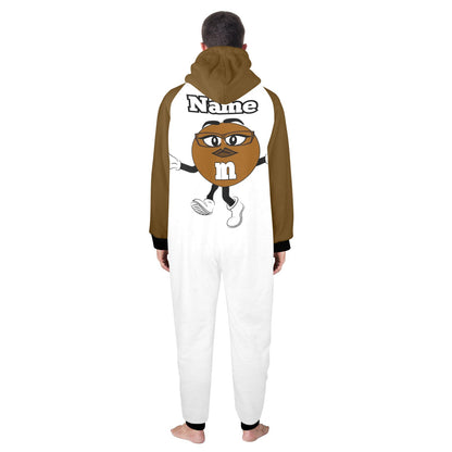 M&M Unisex Onesie Brown