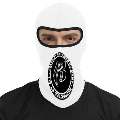 RR Full Mask White Logo