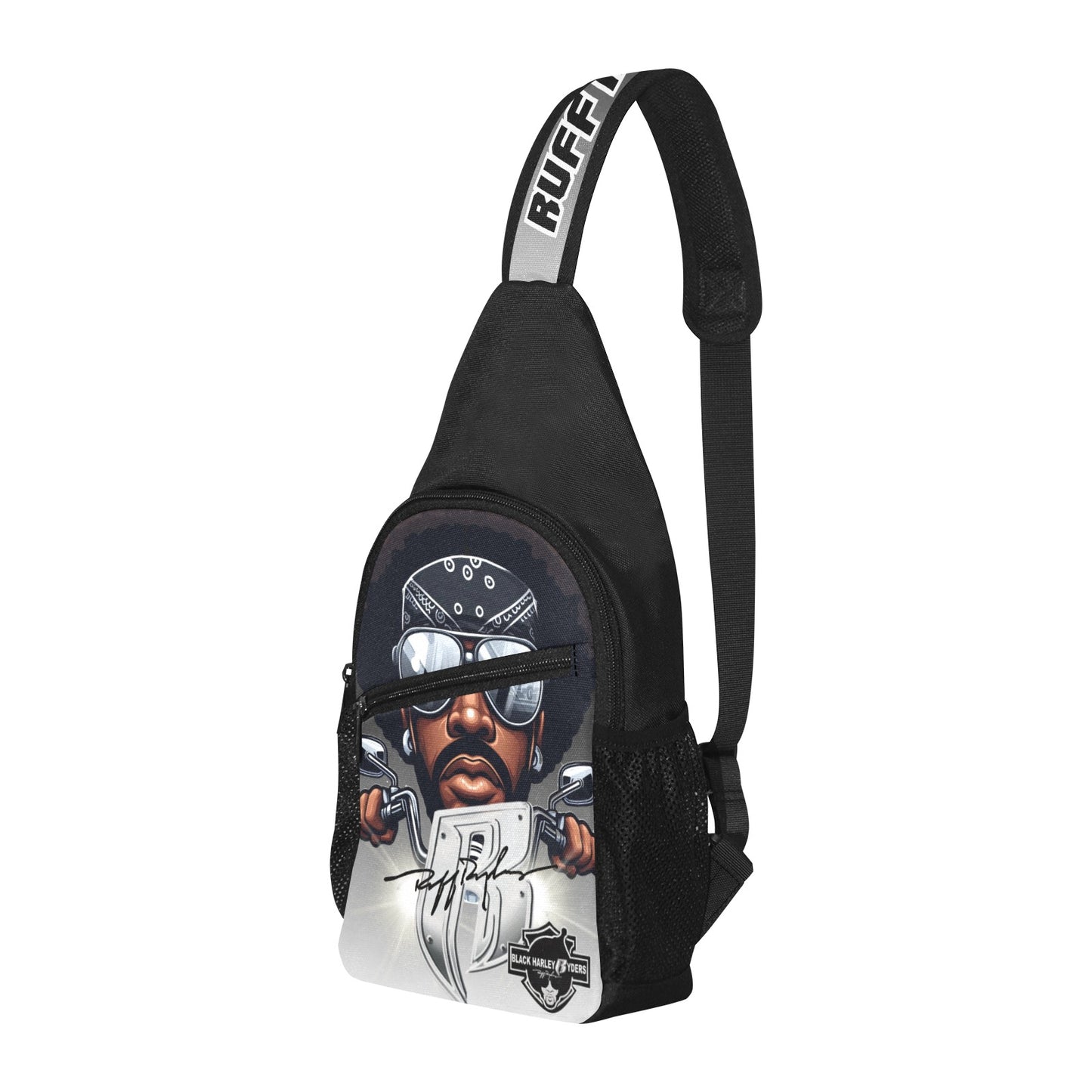 RR Crossbody Bag Black Harley Ryder