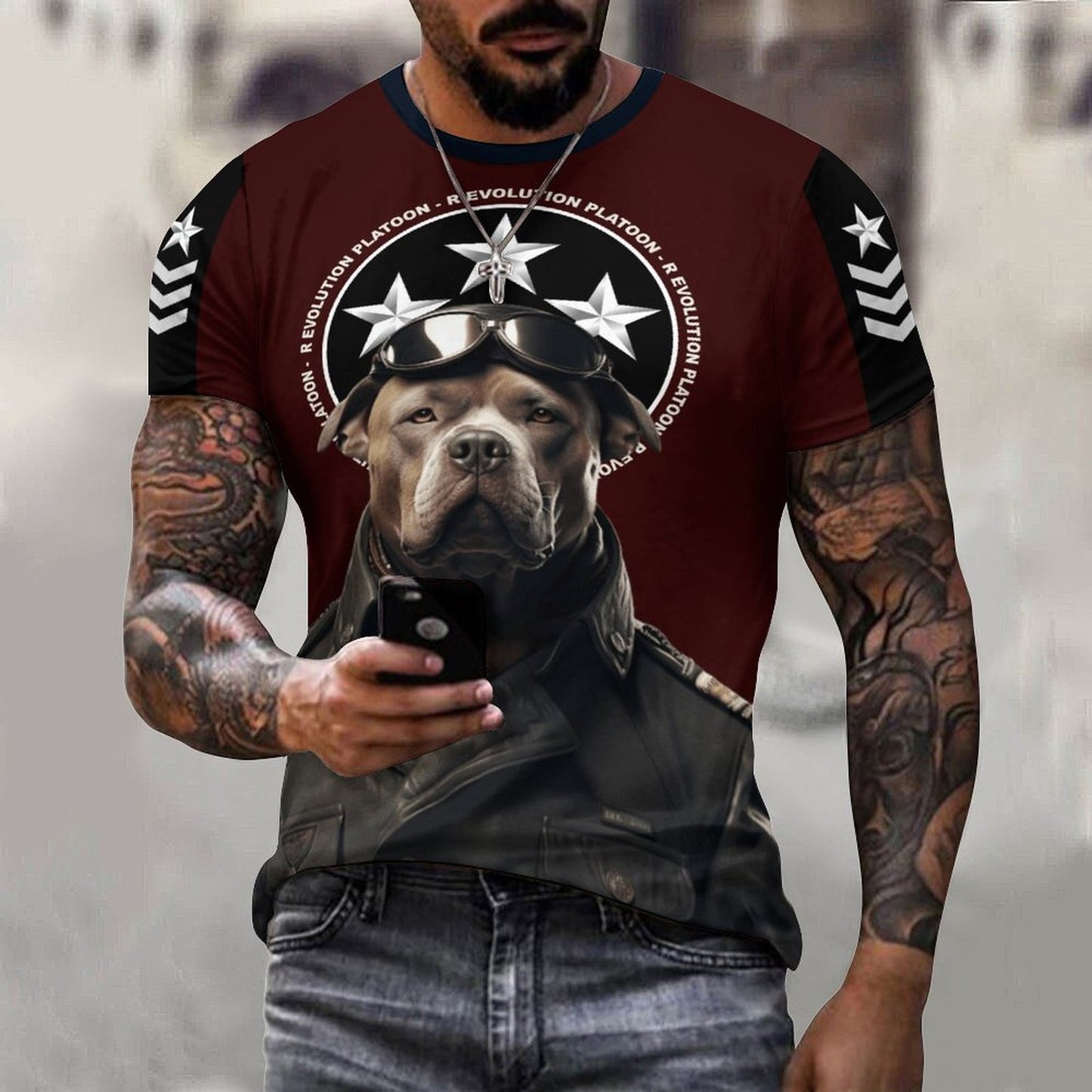 R Evolution Platoon Pitbull - Unisex Tee