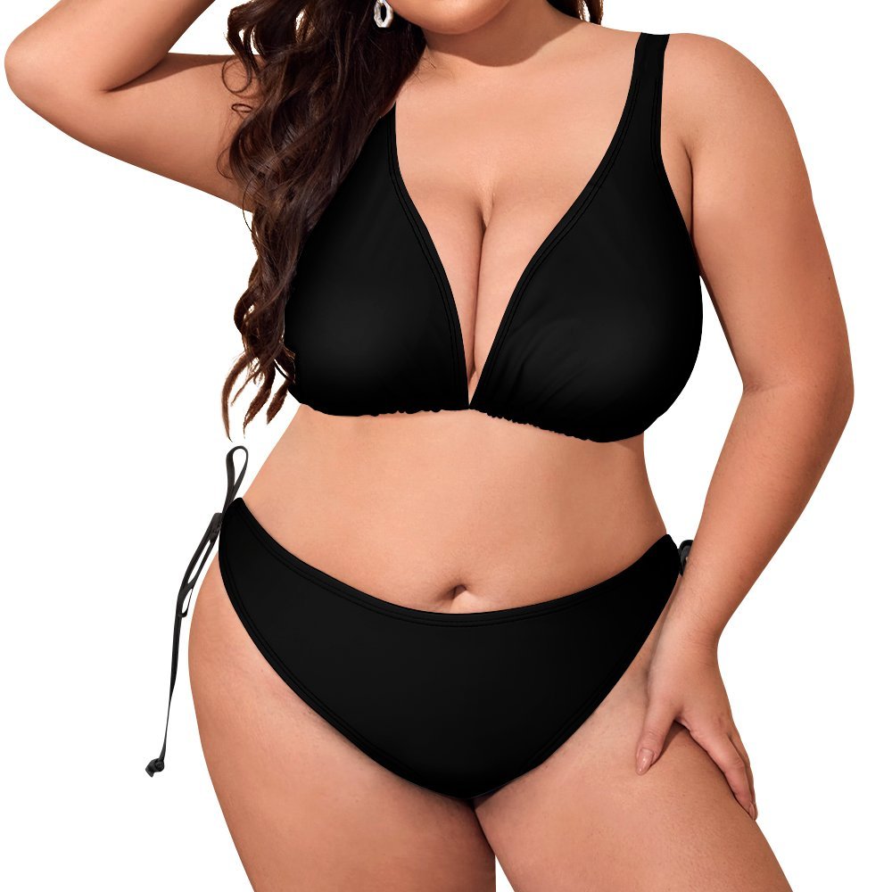 CMR Plus Sized Halter Bikini