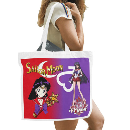 Sailor Mars Canvas Beach Bag