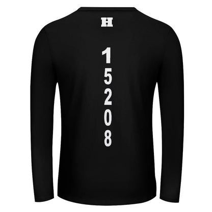 Homewood H Long Sleeve Blk/Wht