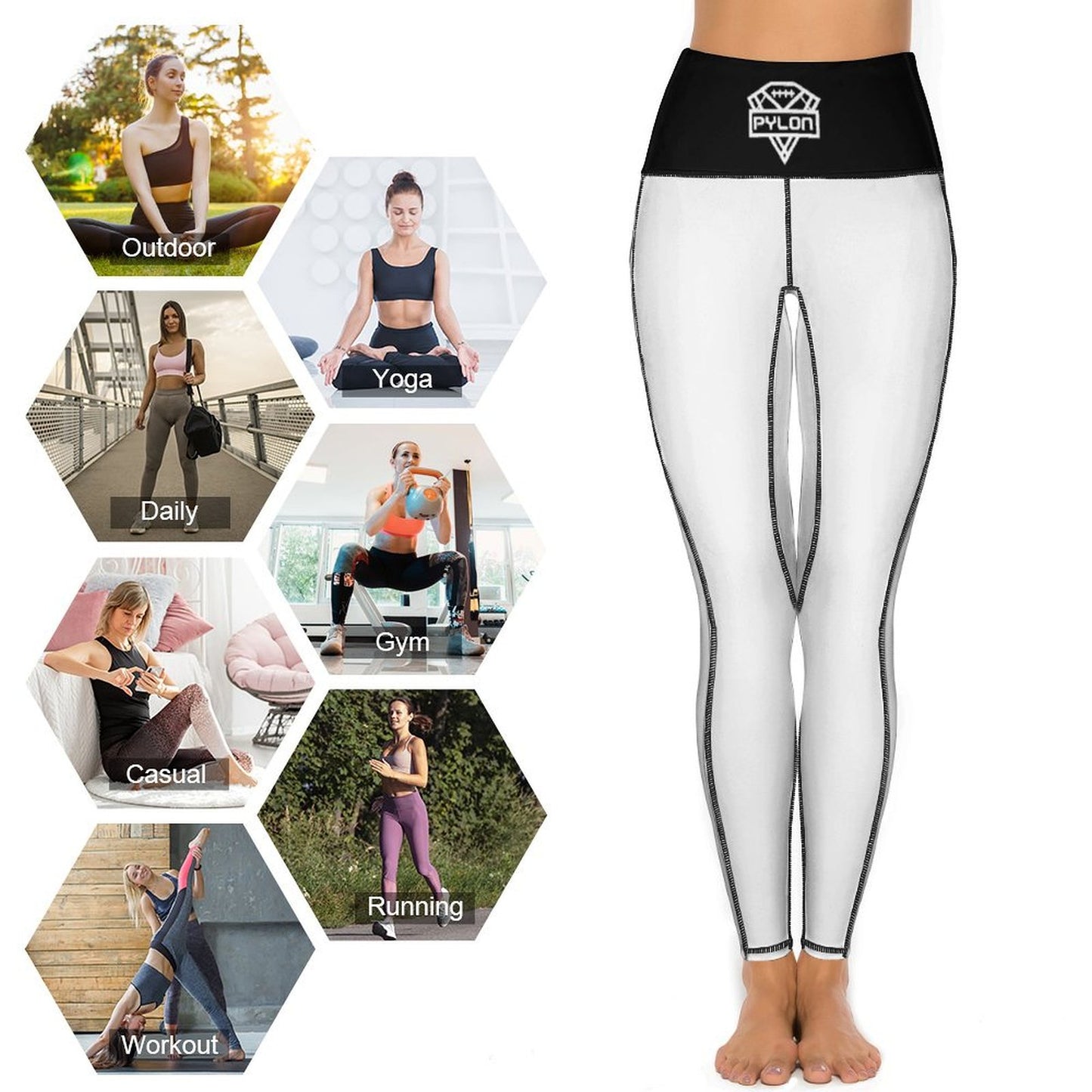 Pylon Pocketed Leggings Blk