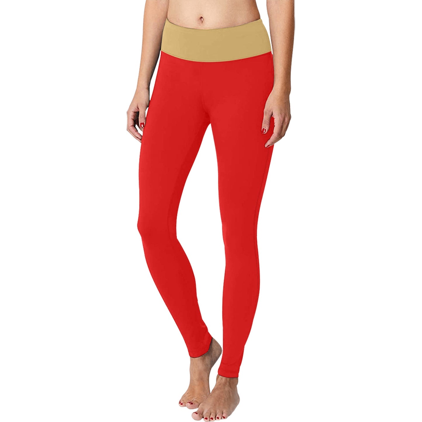 RR 49ers Leggings Red