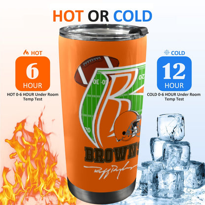 RR Browns 20oz Mobile Tumbler 2023