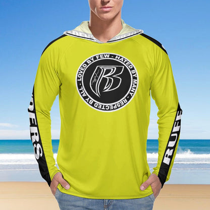 RR Long Sleeve Sun Protection Hoodie  - Add your name.