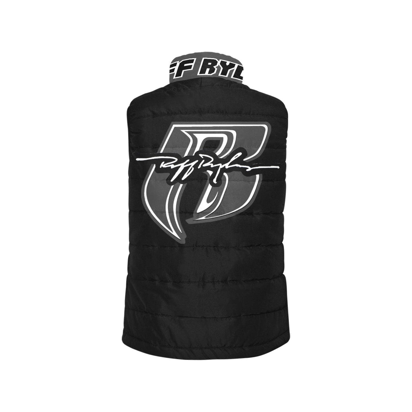 RR Blk Shadow Sleeveless Bomber Blk/Gry