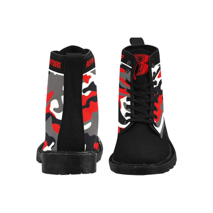 Canvas Boots Red Camo