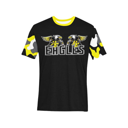 HYA Eagles Football Tee Blk/Camo