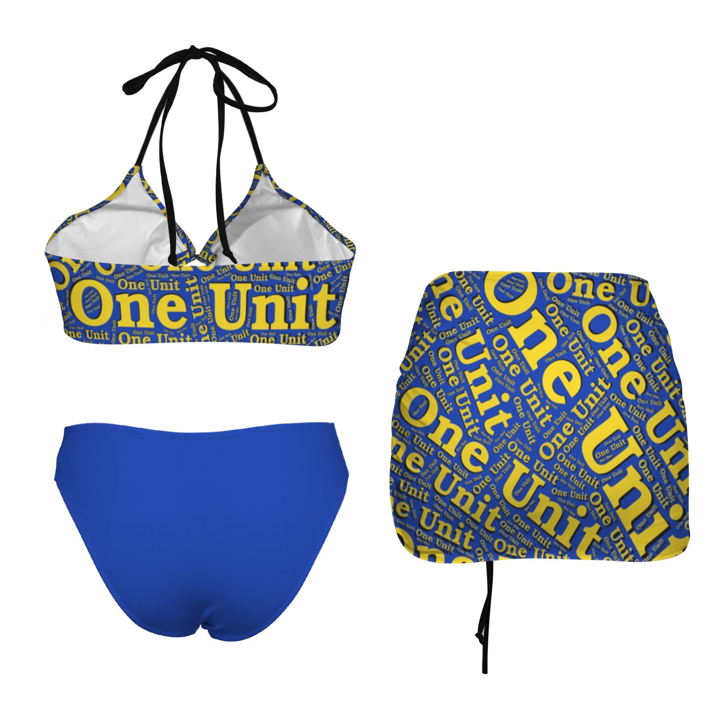One Unit Three Piece Swimsuit 1