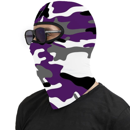 RR Full Mask Purple Camo