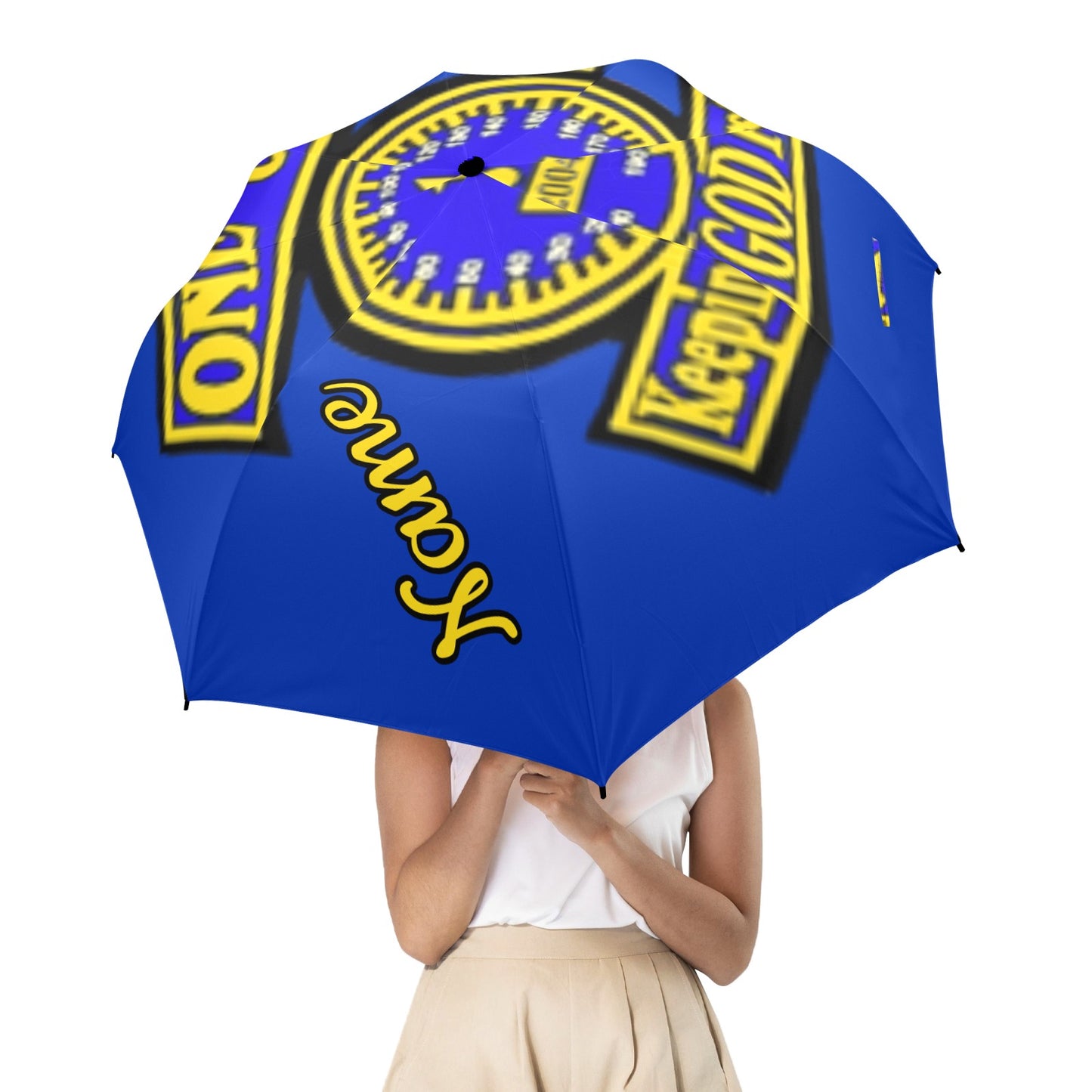 One Unit Semi-Automatic Foldable Umbrella