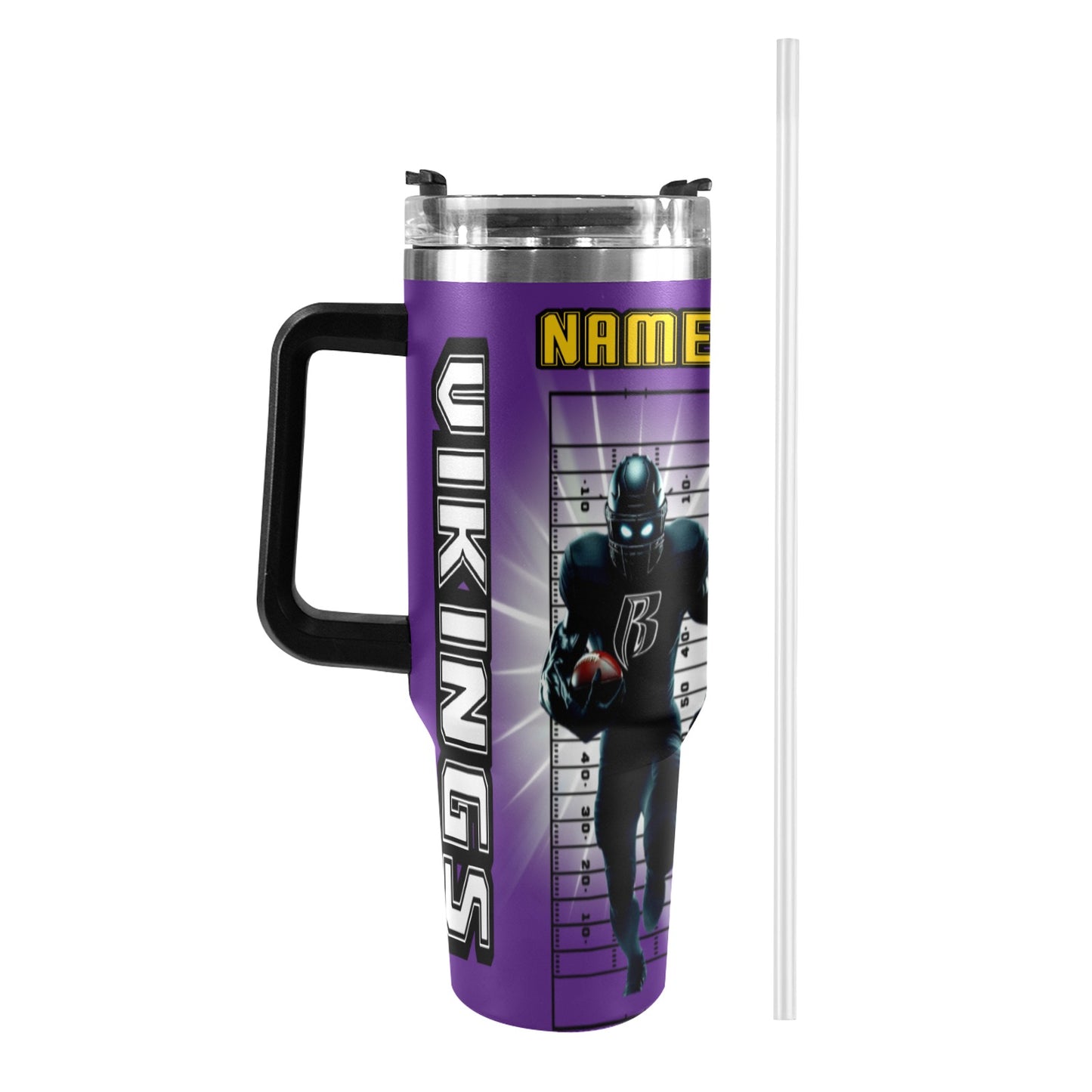 RR VIKINGS 40OZ STAINLESS STEEL TUMBLER 2025