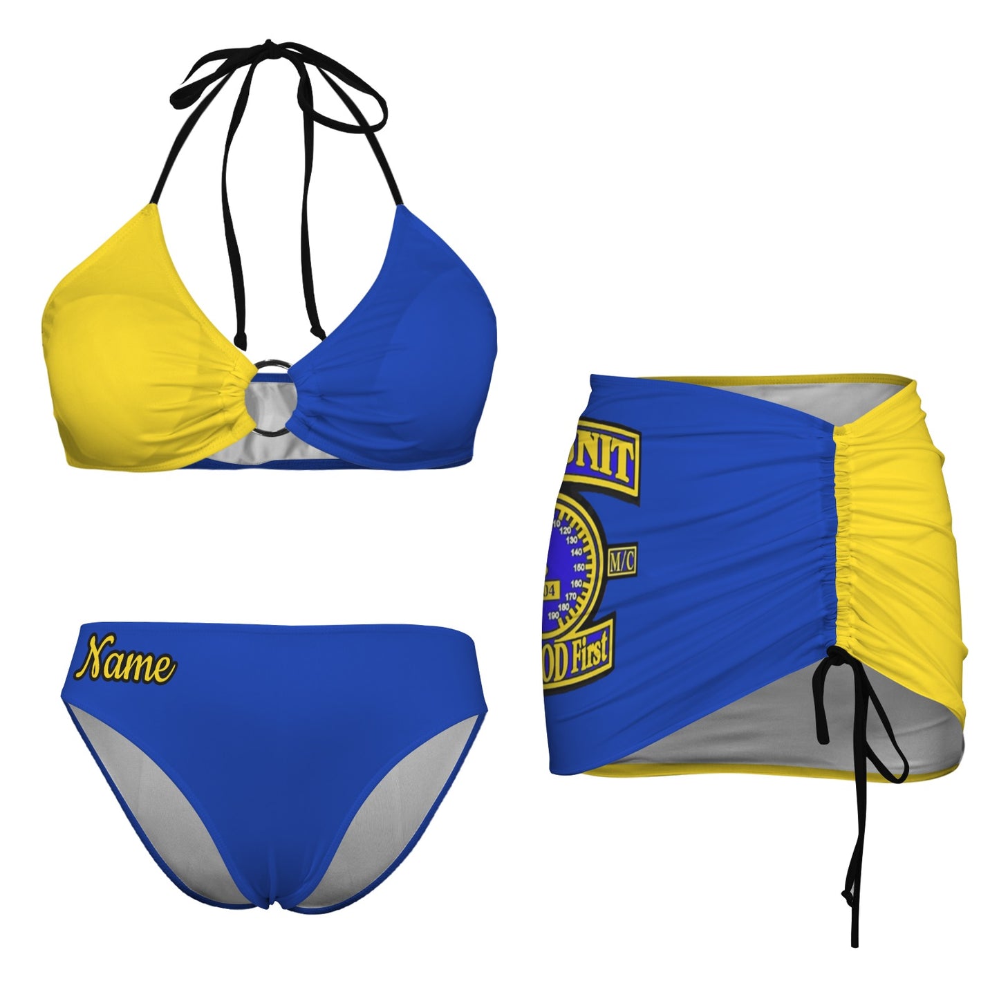 One Unit Three Piece Swimsuit 2