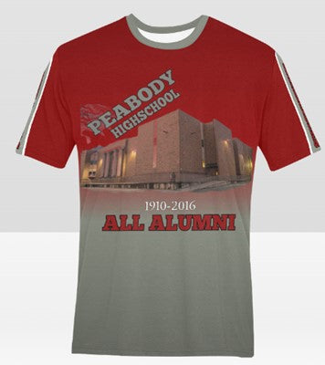 Peabody High School All Alumni Customizable Tee - Add your graduation year.