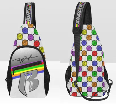 RR Rainbow Coach Inspired Crossbody Bag