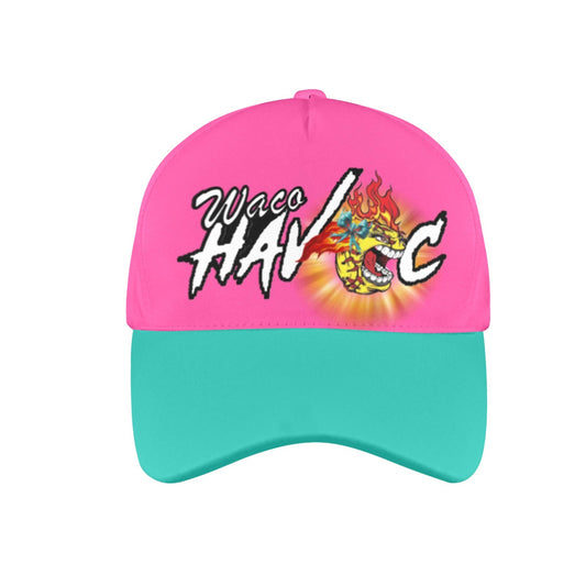 Waco Havoc Snapback Hat Pnk/Blu