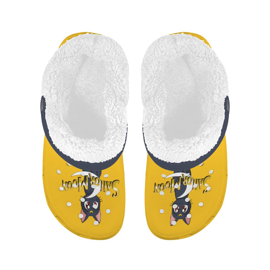 Sailor Luna Fleece Lined Foam Clogs