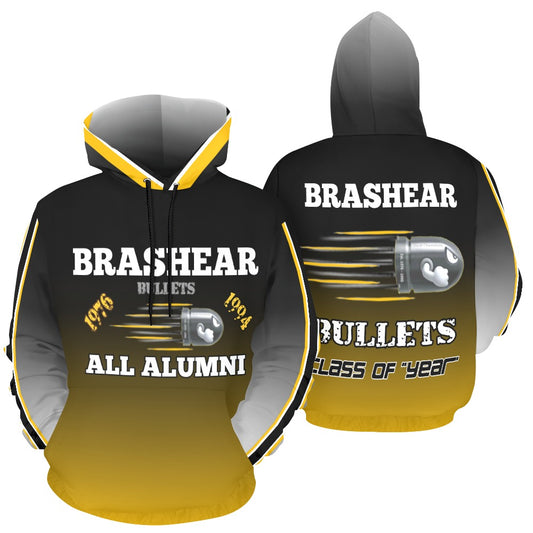 Brashear Bullets High School Alumni Hoodie - Customize with your graduation year.