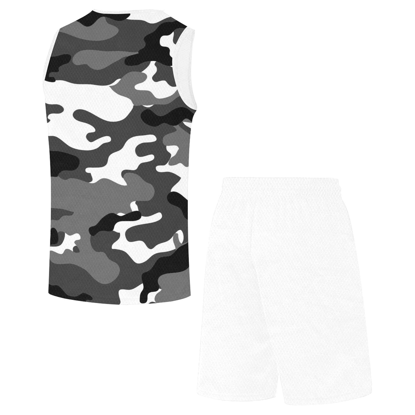 RR Basketball Uniform Wht/Camo