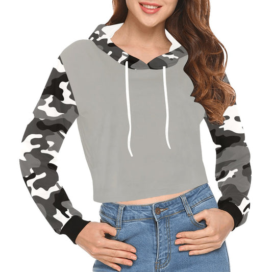 Womens Crop Hoodie