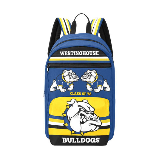 Bulldog Alumni Customizable Large Travel Backpack