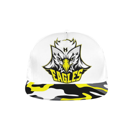 HYA Eagles Snapback Hat Camo Wht