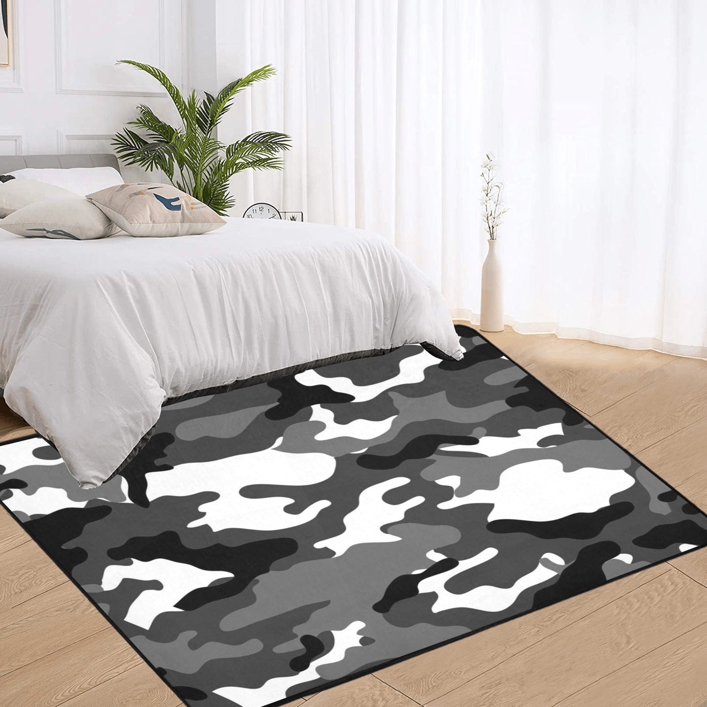 Camo Area Rug 7'x5'