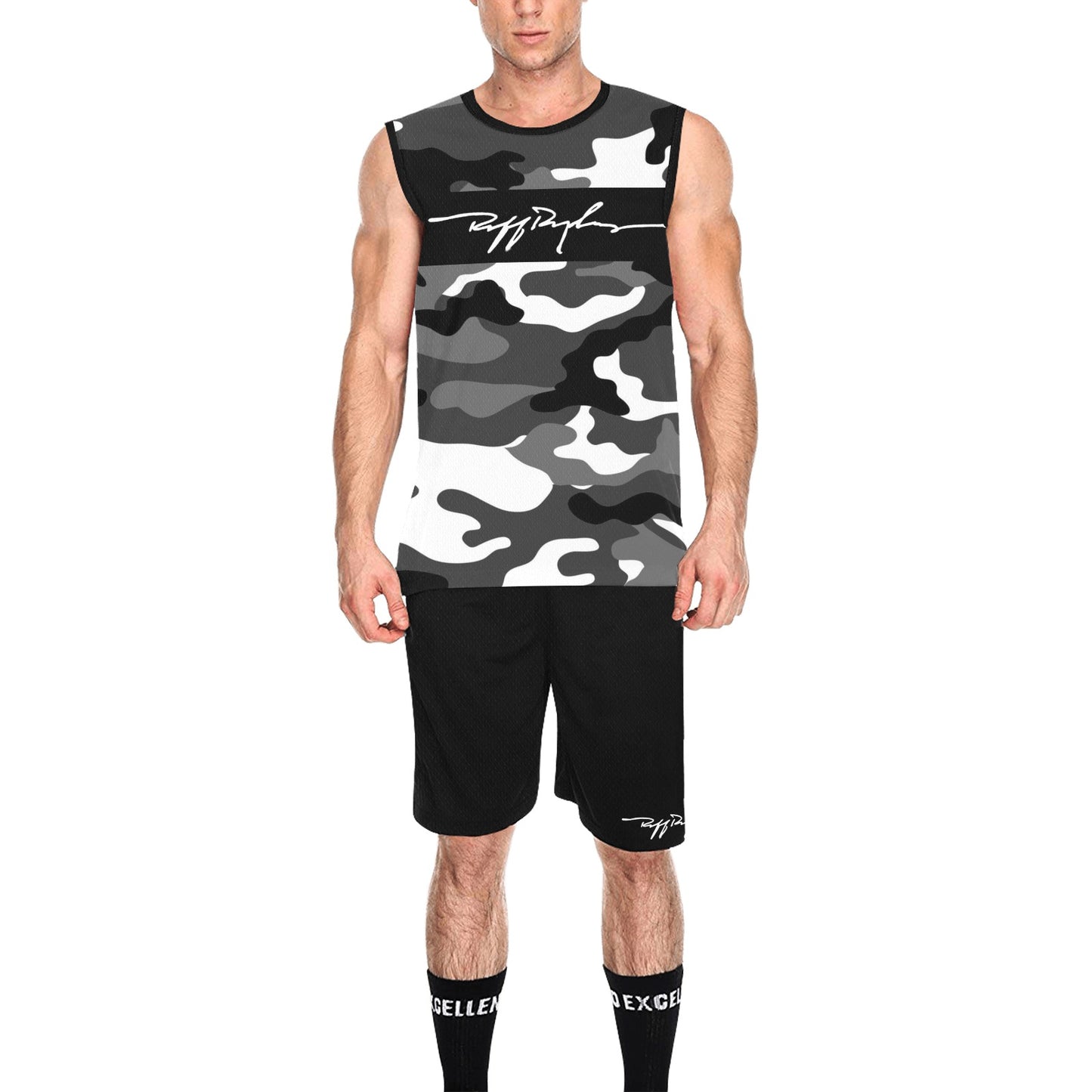 RR Basketball Uniform Blk/Camo