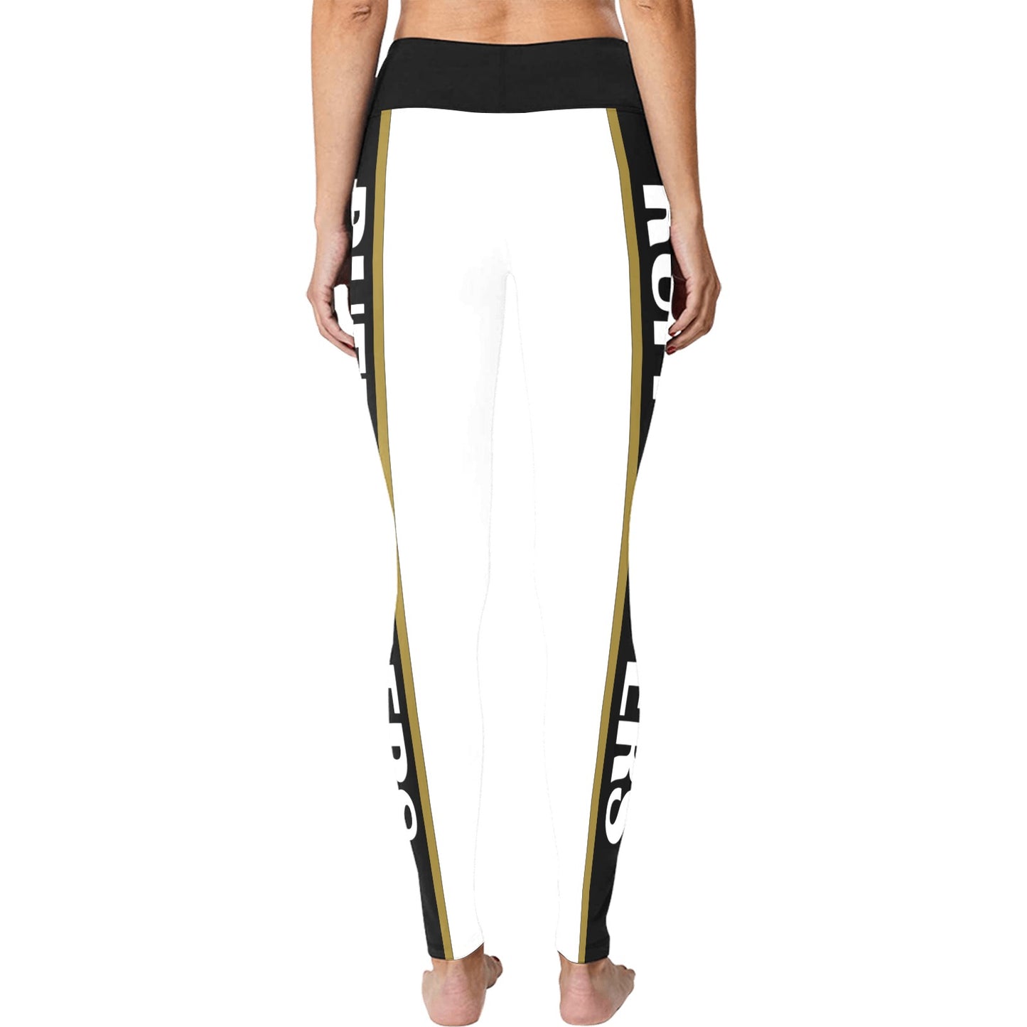 RR Worldwide Leggings Wht/Blk/Gld - Matching jacket and t sold separately.