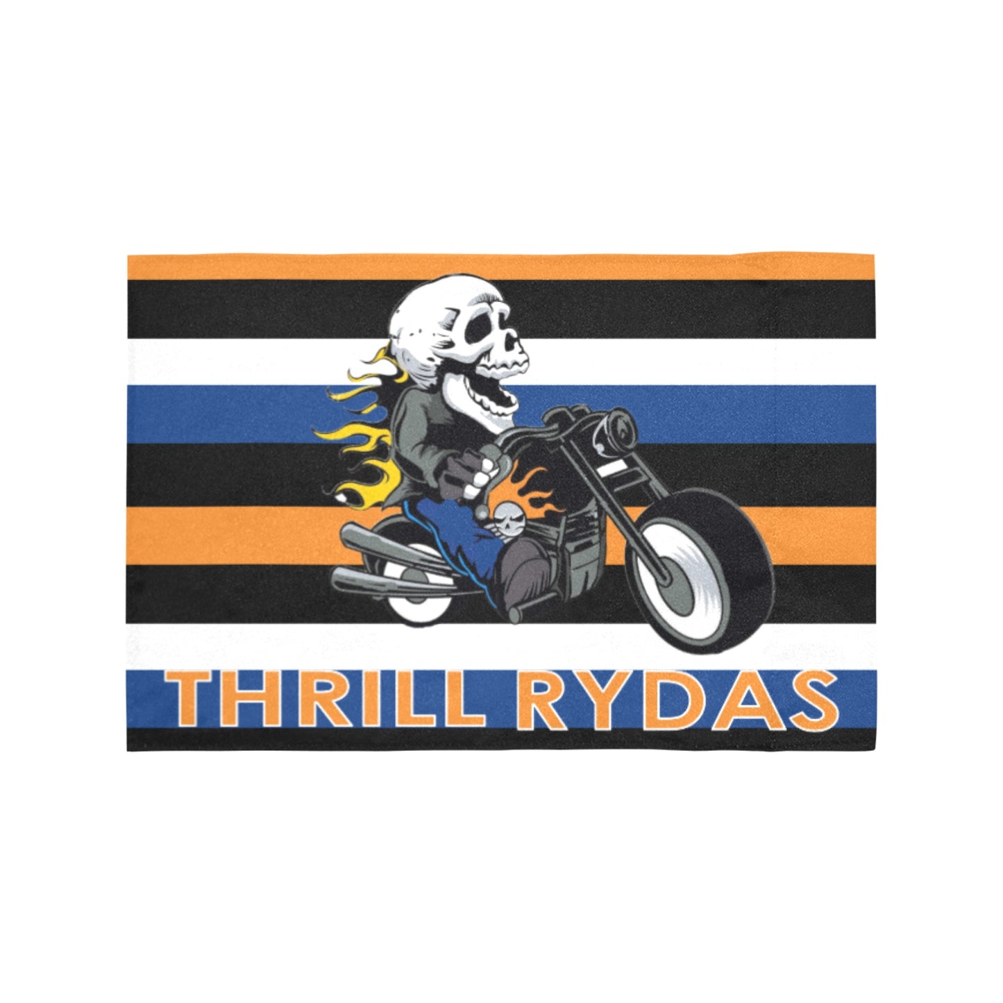 THRILL RYDAS Motorcycle Flag 3 (Twin Sides)