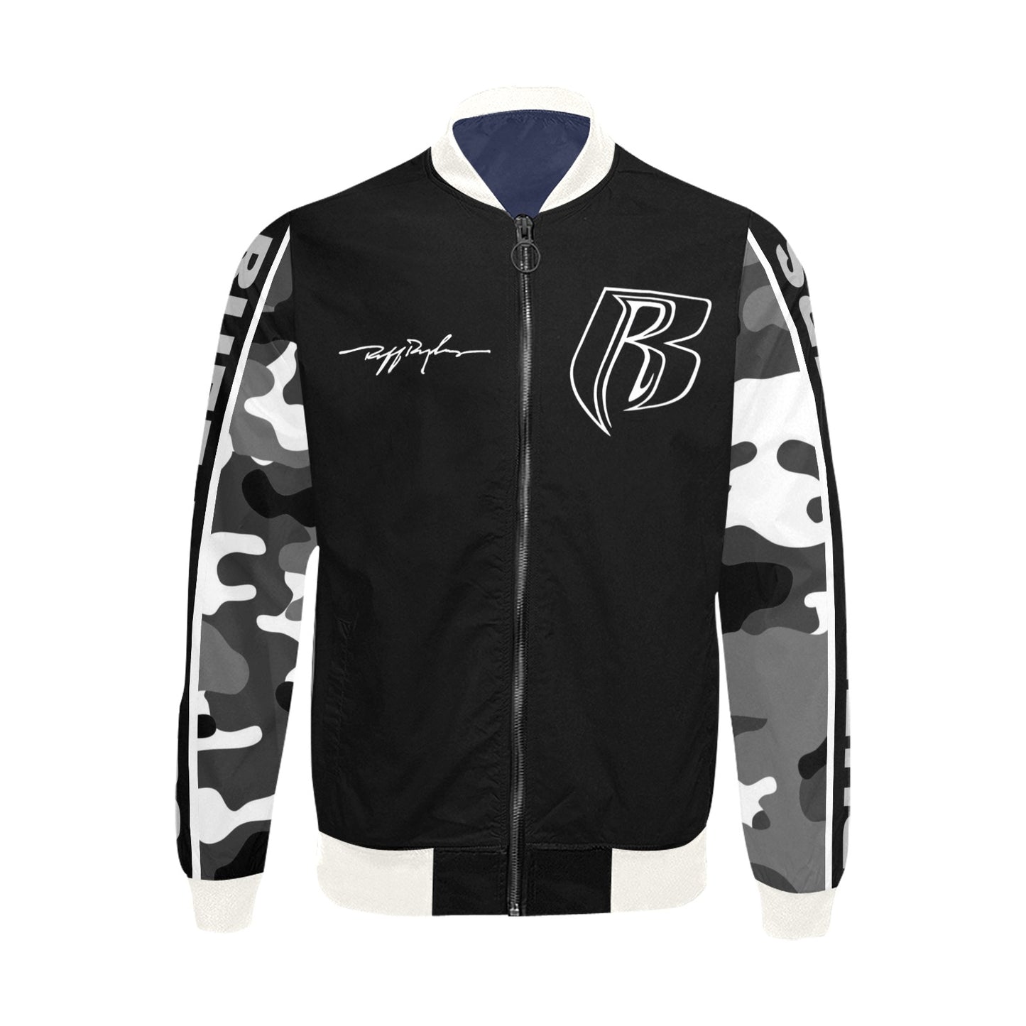 RR Bomber Jacket Blk/Camo