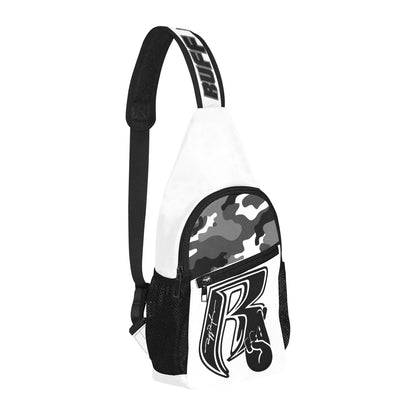 RR Crossbody Bag White Blk Hand